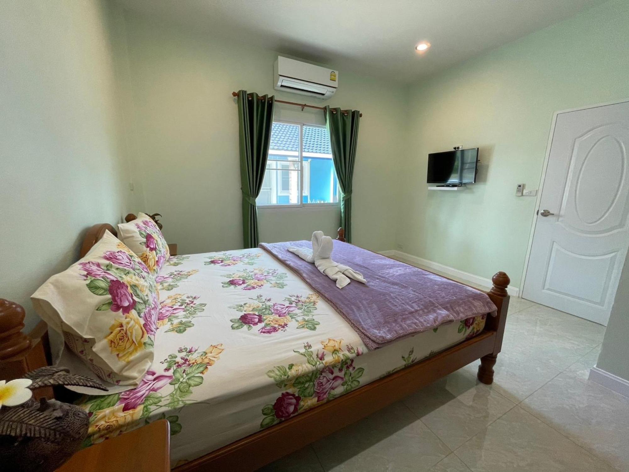Blue Beach Bungalow Bang Saphan Noi Exterior foto