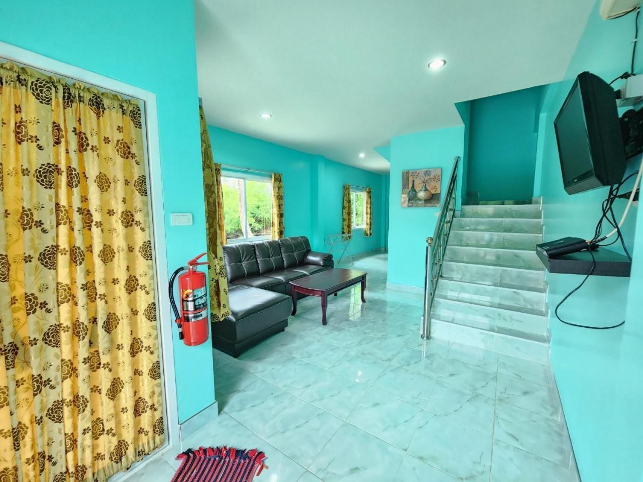 Blue Beach Bungalow Bang Saphan Noi Exterior foto