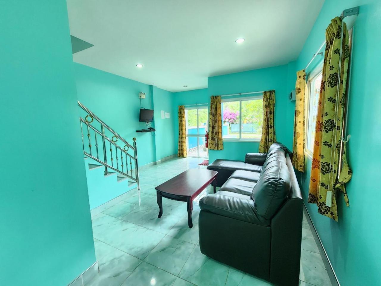 Blue Beach Bungalow Bang Saphan Noi Exterior foto