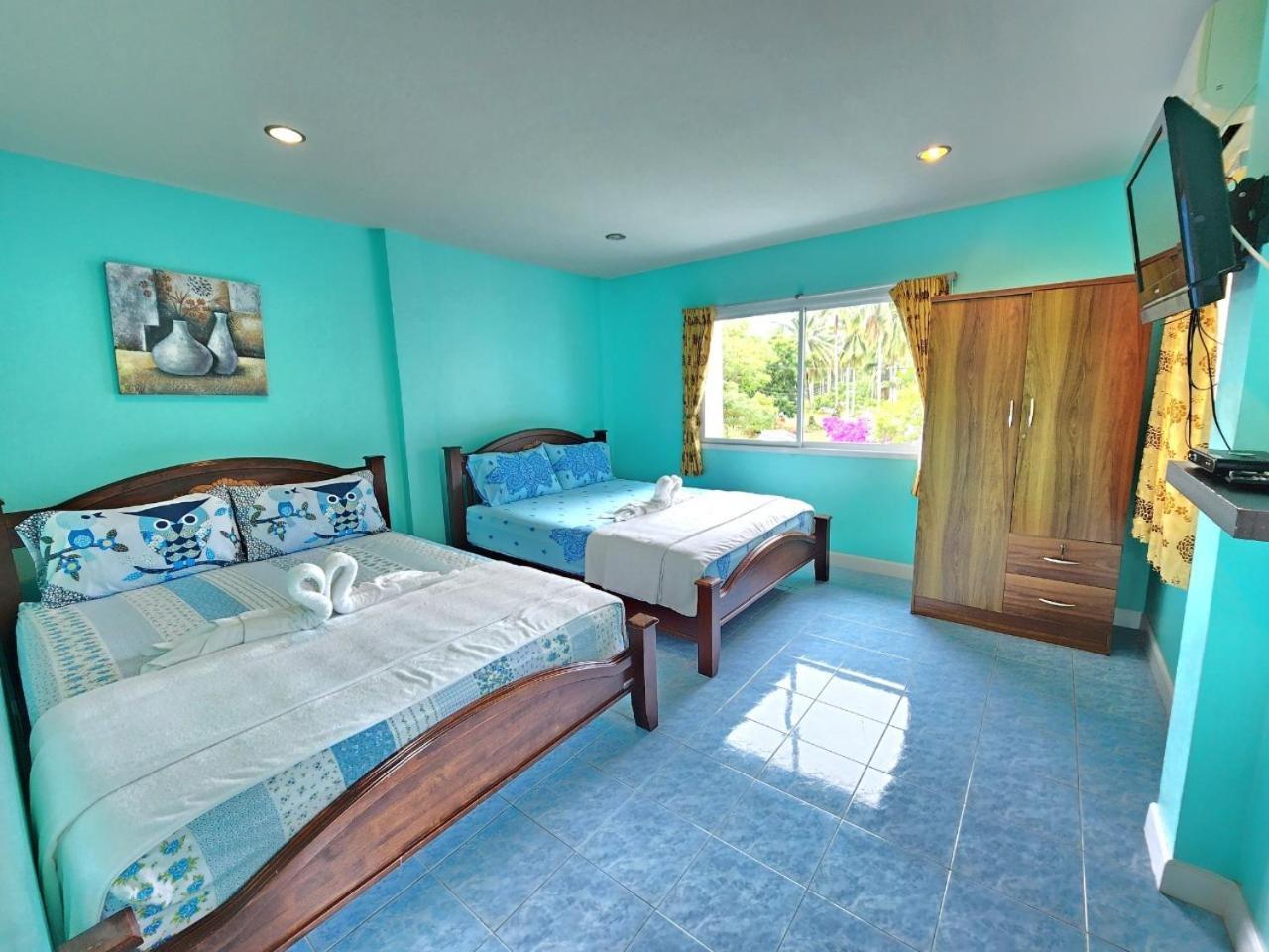 Blue Beach Bungalow Bang Saphan Noi Exterior foto