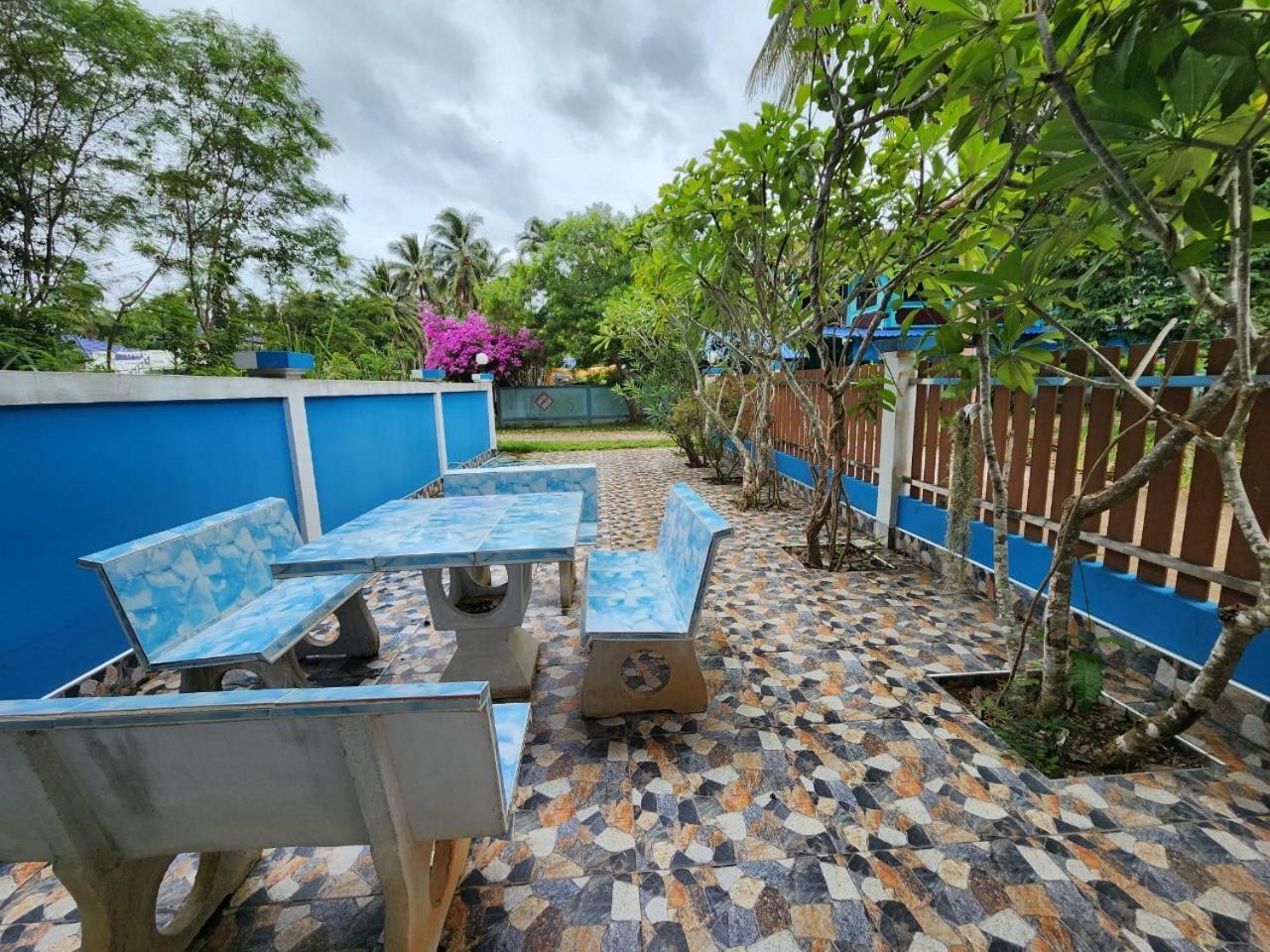 Blue Beach Bungalow Bang Saphan Noi Exterior foto