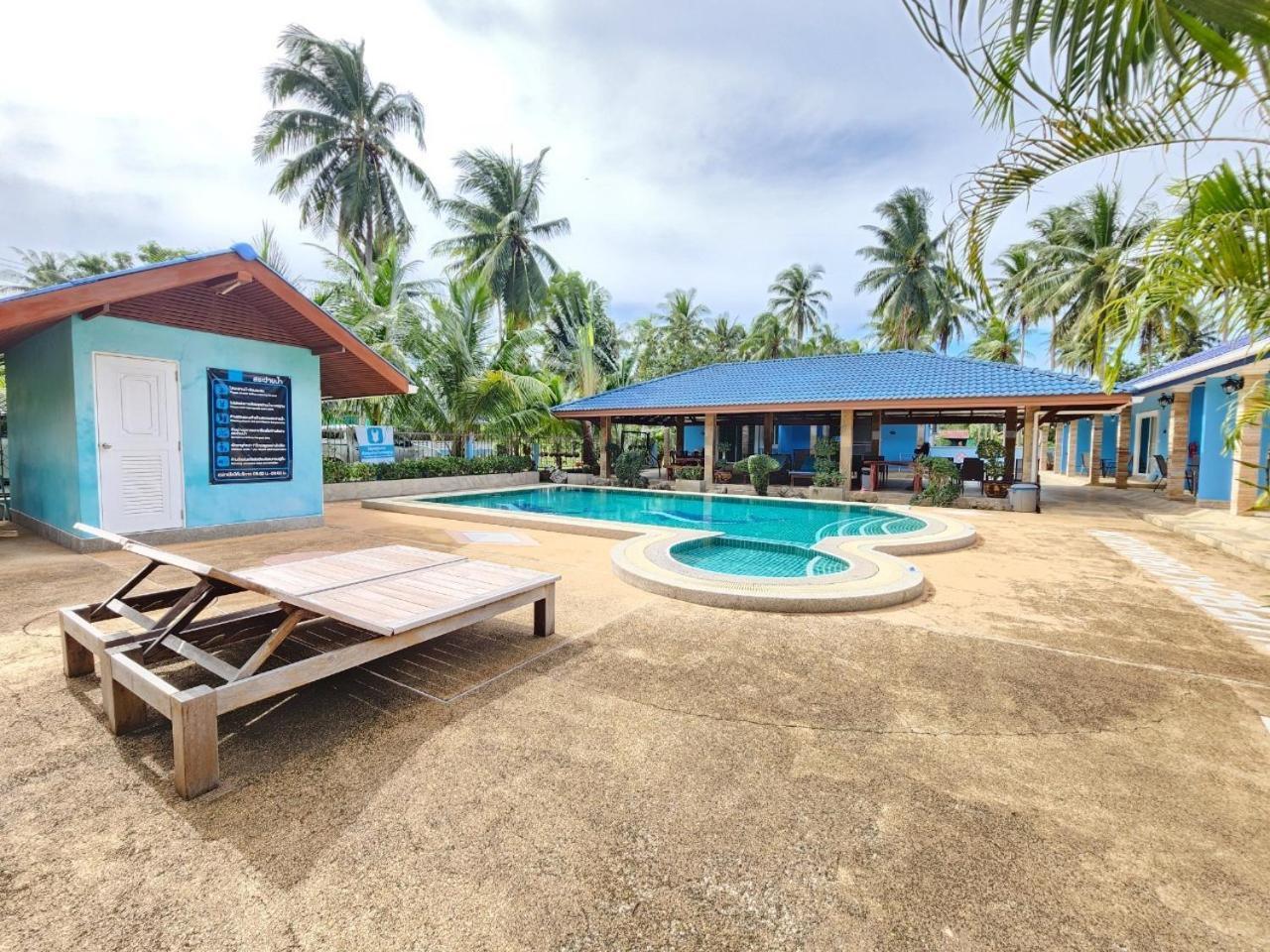 Blue Beach Bungalow Bang Saphan Noi Exterior foto