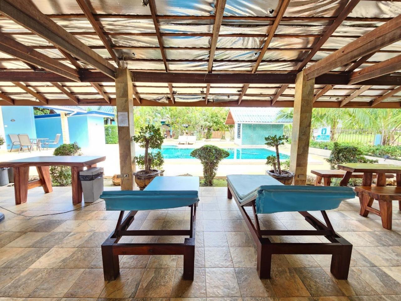 Blue Beach Bungalow Bang Saphan Noi Exterior foto