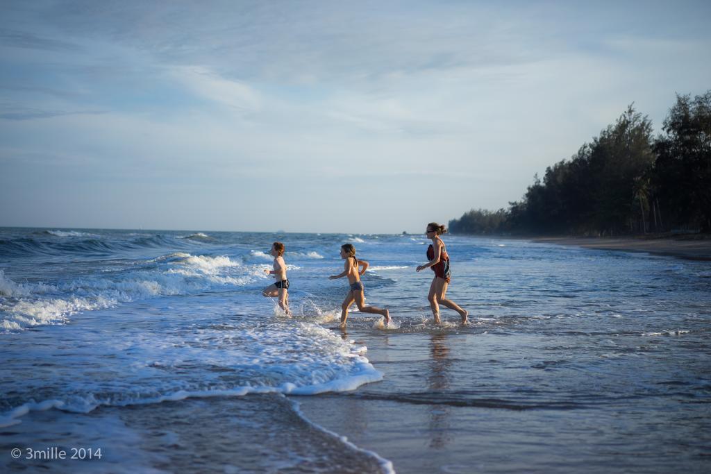 Blue Beach Bungalow Bang Saphan Noi Exterior foto