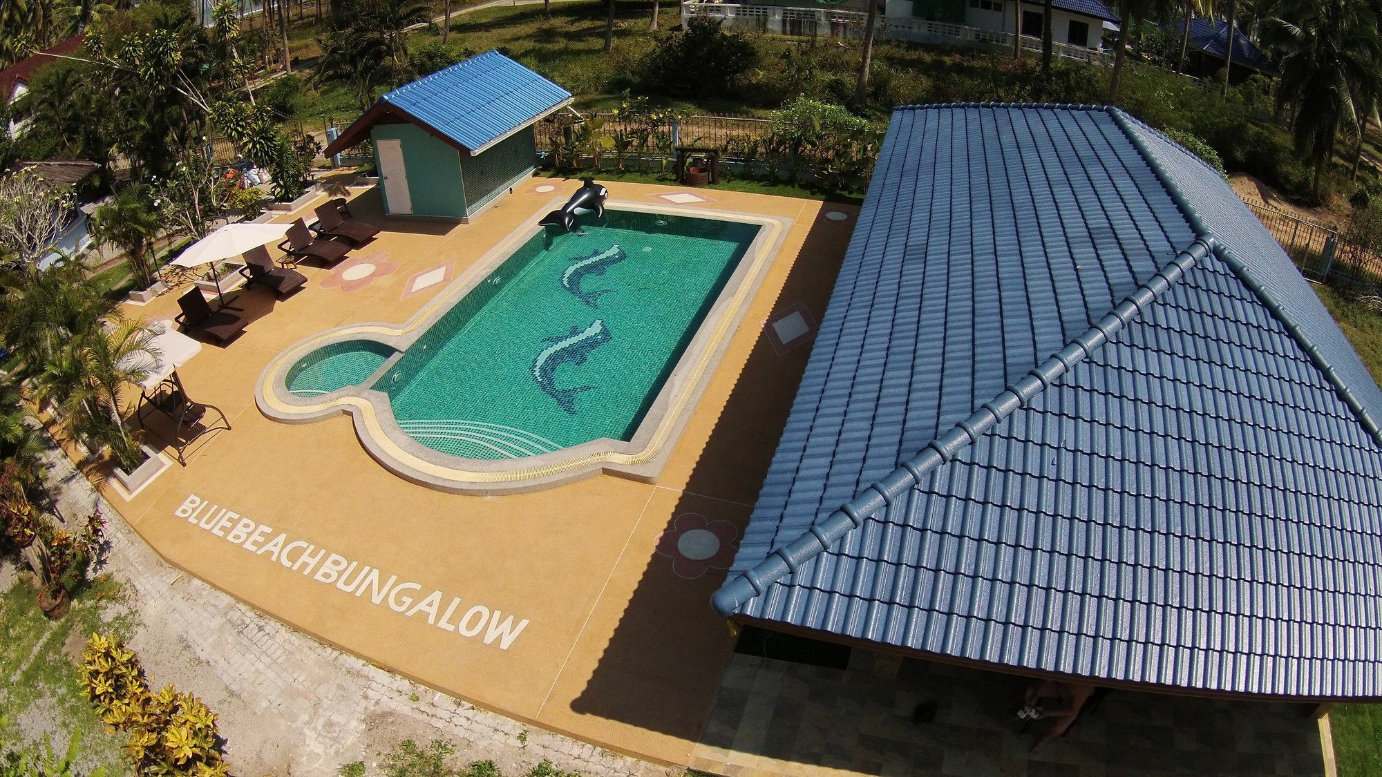 Blue Beach Bungalow Bang Saphan Noi Exterior foto